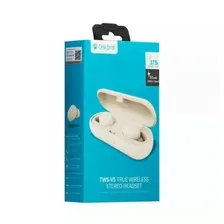 Наушники Celebrat TWS-W5 вакуумные, Bluetooth, TWS, белый