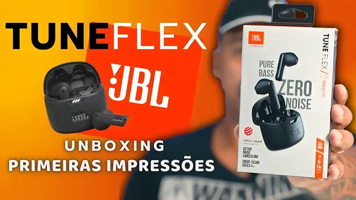 JBL TUNE FLEX: Fone de Ouvido sem fio - COM CANCELAMENTO DE RUÍDO ATIVO!